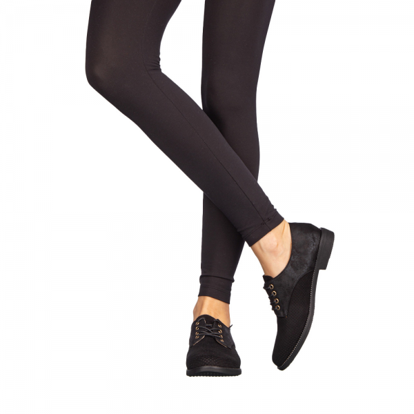 Γυναικεία casual παπούτσια  Eryca μαύρα - Kalapod.gr